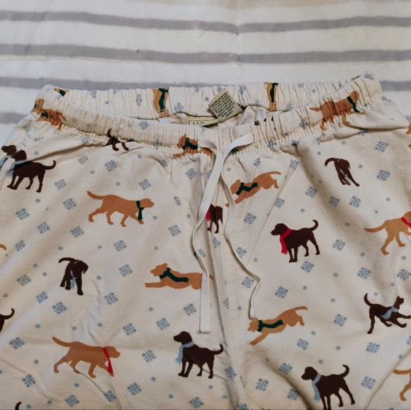 Women's LL Bean Flannel pajamas medium - Picture 3 of 8